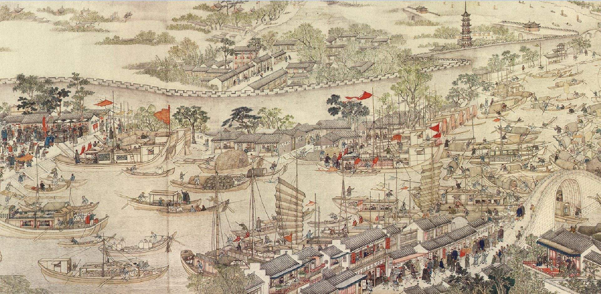 运河图 